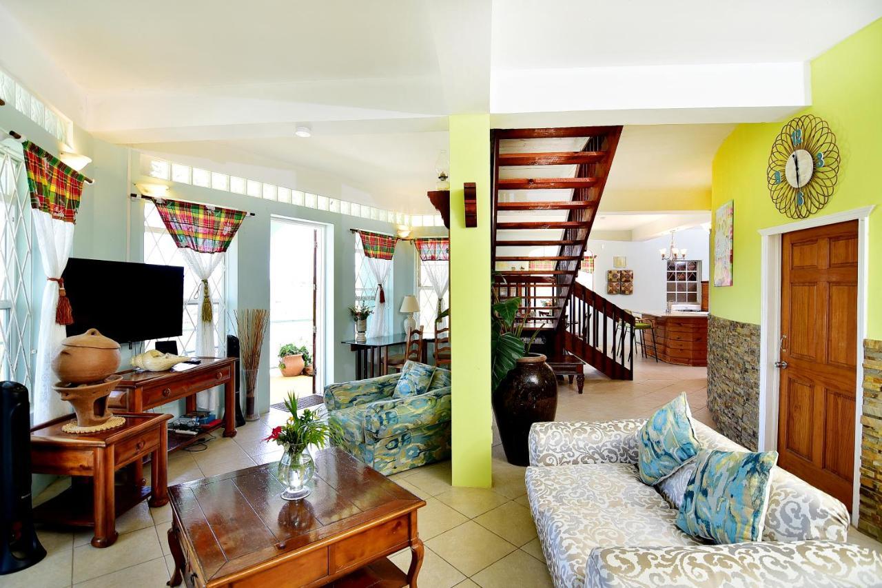 Beachfront Villa Gros Islet Exterior foto
